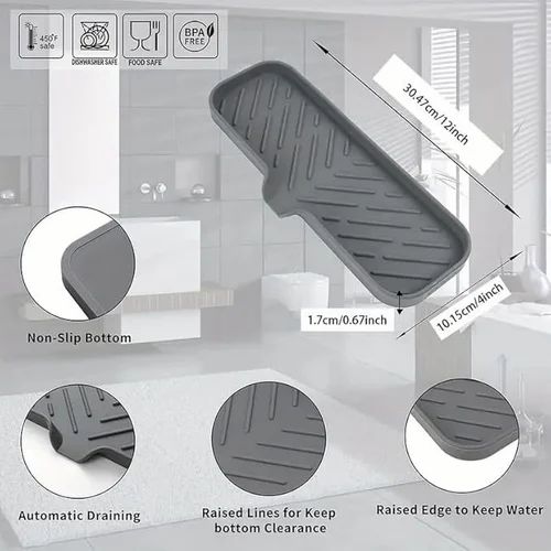 Silicon sink organizer