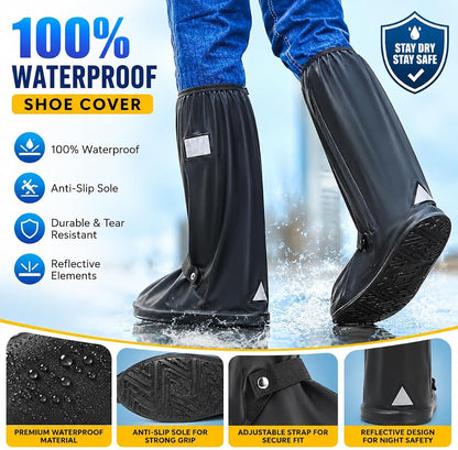 High Top Shoe Cover PVC