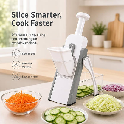 Plastic 4 in 1 vegetables slicer