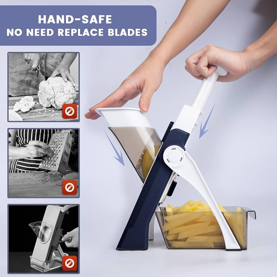 Plastic 4 in 1 vegetables slicer