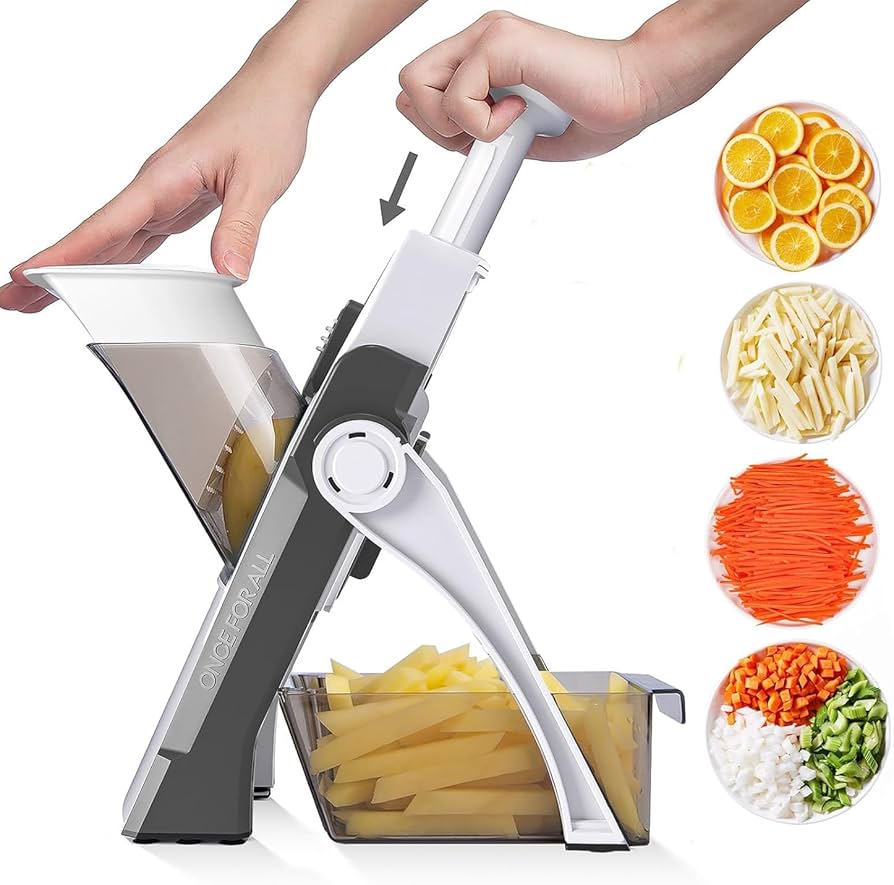 Plastic 4 in 1 vegetables slicer