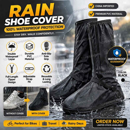 High Top Shoe Cover PVC