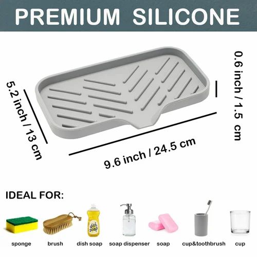Silicon sink organizer